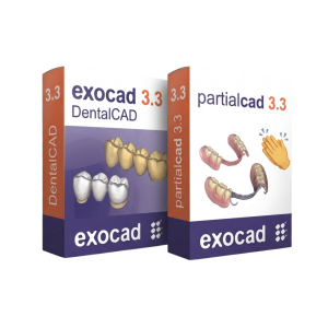 Exocad Chemnitz 3.3 + PartialCAD 3.3